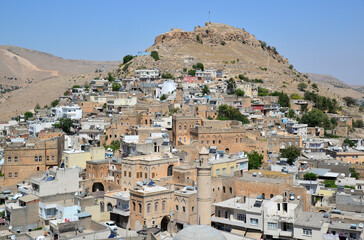 A view from Savur Town in Mardin, Turkey