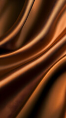 Abstract Brown Silk Fabric Texture Background