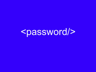 Password