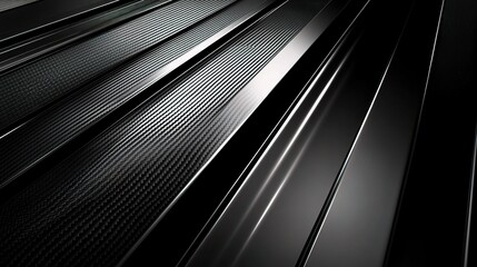 Obraz premium Sleek Carbon Fiber Textures on a High-Tech Background Surface