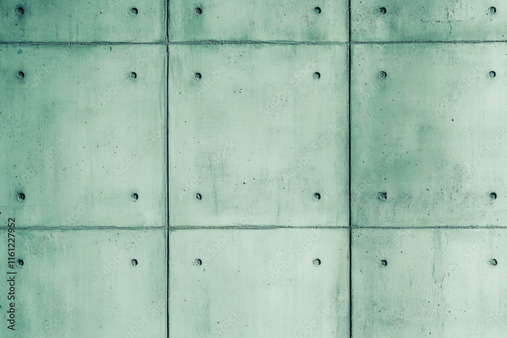 Poster a person stands in front of a green wall with a neutral expression