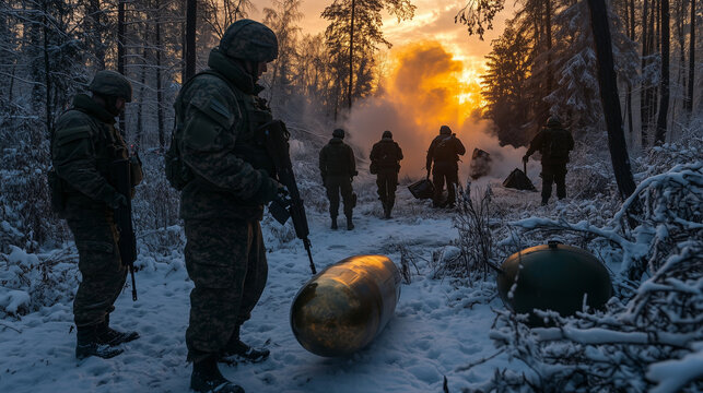 ukrainian soldiers
