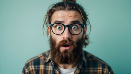Obraz premium man with glasses