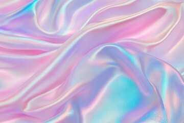 Fototapeta premium Close-up shot of pink and blue fabric with intricate patterns, ideal for use in textiles or graphic design projects