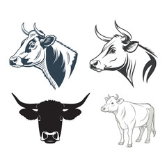 Cow Vector Art