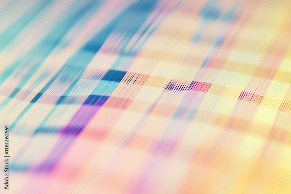 Poster A close-up of colorful background with lines