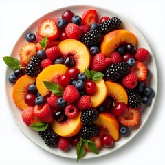 Fototapeta premium fresh fruit salad