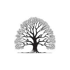 Obraz premium tree template