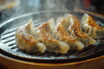 Elevate taste buds with glistening gyoza