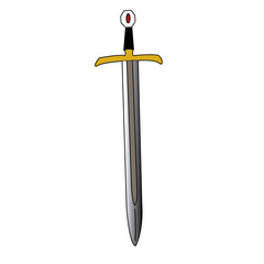 Espada Atual e Medieval 