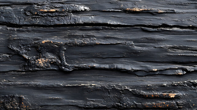 Texture bark of tembusu tembesu or ironwood tree close up in a vertical shot, highlighting natural details and rugged textures. Ebonwood. Illustration