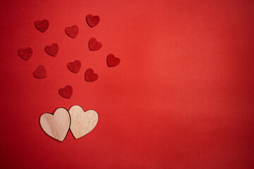Valentines Day festive Background