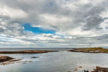Hustadvika is a municipality in More og Romsdal county, Norway. It is located in the traditional districts of Nordmore and Romsdal.