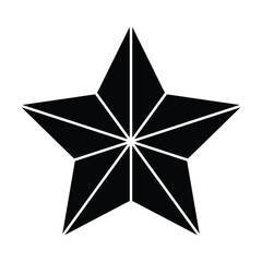 Black star icon