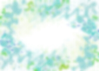 An abstract transparent wavy vignette design element overlay.