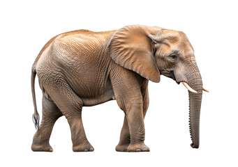 Obraz premium elephant isolated on white