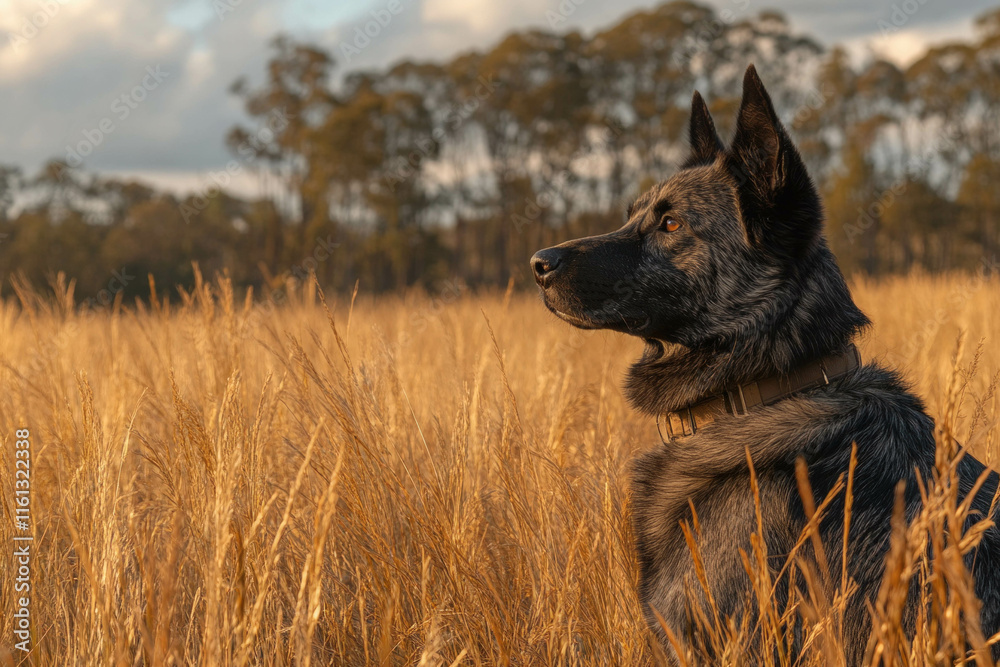 Canvas Prints Australian Kelpie