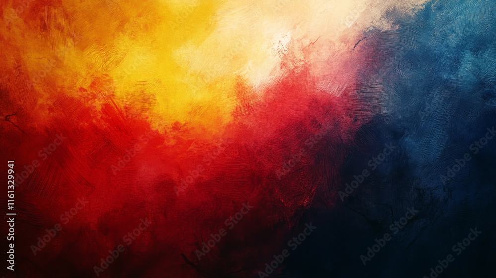 Fototapete the generated abstract modern background with dynamic colors and grainy texture