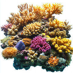 Coral Reef Isolated