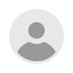 Creative User Profile Icon in Vector Style.