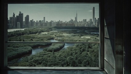 Fototapeta premium futuristic city