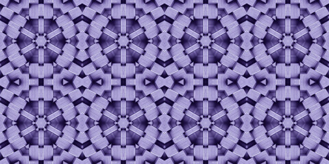 Unique seamless 3D mosaic featuring intricate digital patterns with depth and texture. Ideal for modern digital art, creative designs, and stylish backgrounds.