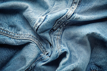 white denim background