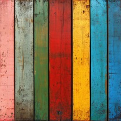 Wood with vibrant hues.