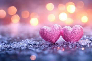 Fototapeta premium Valentine Hearts