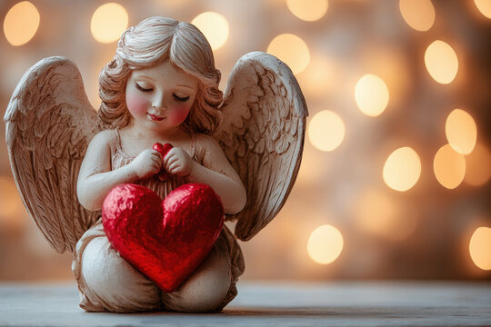 Valentines Day Cupid - Powered by Adobe