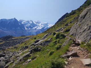Obraz premium Réserve des Aiguilles rouges, Alpes françaises