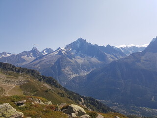 Fototapeta premium Réserve des Aiguilles rouges, Alpes françaises