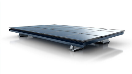 Ground Mounted Solar Panel System  Clean Energy  Renewable  Sustainable Technology