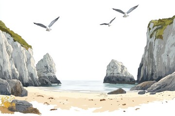 Secluded Beach on St. Stephen's Day