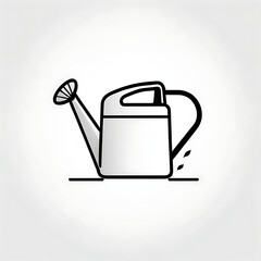 Obraz premium watering can vector illustration