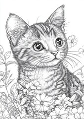 Cat Coloring Pages