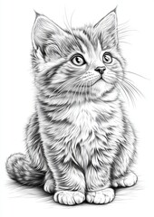 Cat Coloring Pages