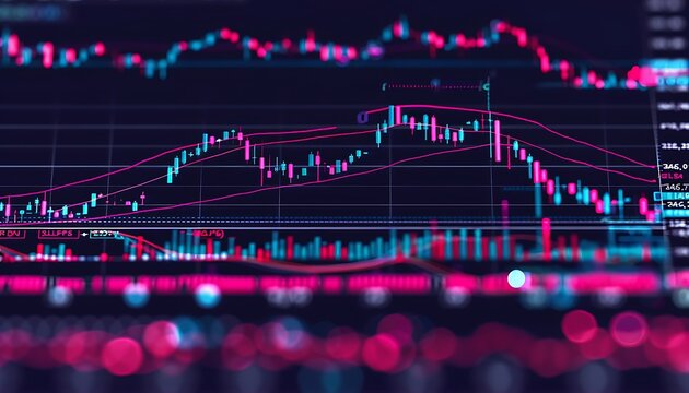 HD scatter plot demonstrating a significant positive correlation between stock prices and trading volume, indicating rising investor interest.