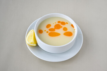 Turkish Traditional Tripe Soup. Iskembe, damar , curuk , beyran, ayak paca, kelle paca corbasi. Dil, beyin corbasi.
