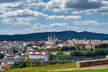 Fototapeta premium Ciudad de Santiago de Compostela