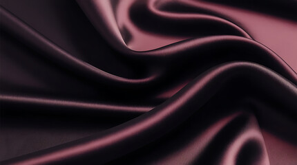 Fototapeta premium Black dark gray purple burgundy red background. Silk satin fabric. Luxury elegant beauty premium rich. Shiny glitter shimmer silky. Drapery fold crease. Christmas birthday Valentine romance festival