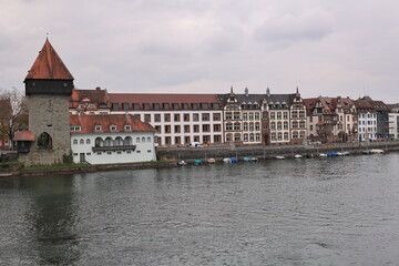 Blick von Konstanz auf den Bodensee	
