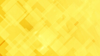 Bright yellow geometric abstract background with overlapping shapes and subtle gradients, creating a modern and dynamic design
