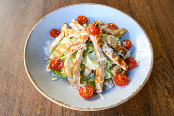 Chicken wings barbeque in a dish with BBQ grill sauce . Izgara tavuk kelebek sis kanat. Tavuk sis, gogus.