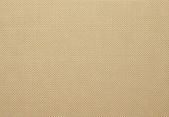 Fototapeta premium Light Brown Weaving Canvas Fabric Texture. For design projects, textiles, or eco-friendly branding. 