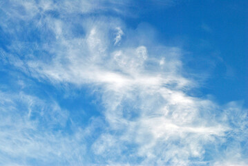 blue sky with clouds
