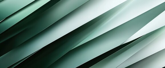 Obraz premium Abstract teal and white diagonal lines background.