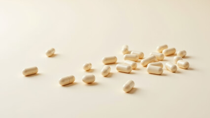 Magnesium Glycinate supplements on a surface.