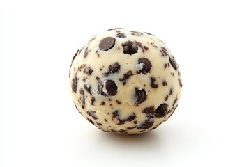 Decadent Chocolate Chip Cookie Dough Sphere. Indulgent Sweet Treat for Dessert Lovers