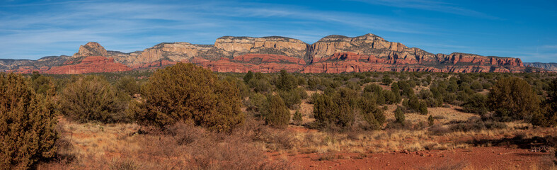 Views of Bear Mountain near Sedona, Arizona.